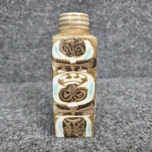 Royal Copenhagen Vase Johanne Gerber Baca Fajance Faience Scandinavian MCM 4.75"